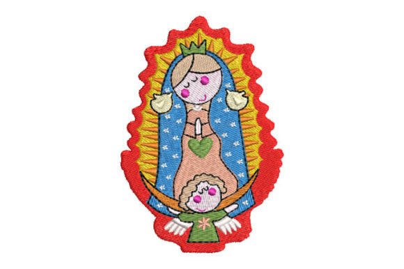 Animated Virgin of Guadalupe Embroidery Review for Business Use
