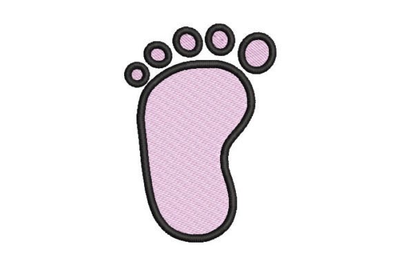 Baby Footprint Embroidery Design Review for Small Business Merch