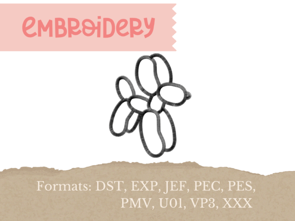 Balloon Dog Embroidery Design Review for Real Projects