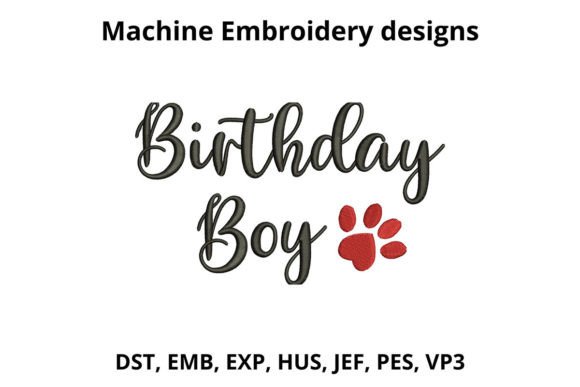 Birthday Boy Embroidery Design Review for Boutique Apparel