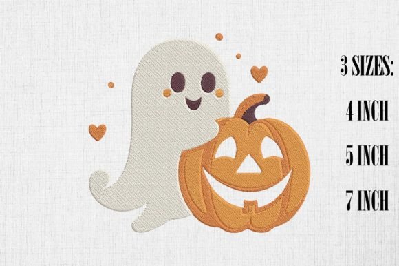 Cute Ghost and Pumpkin Embroidery Review for Craft Fair Success
