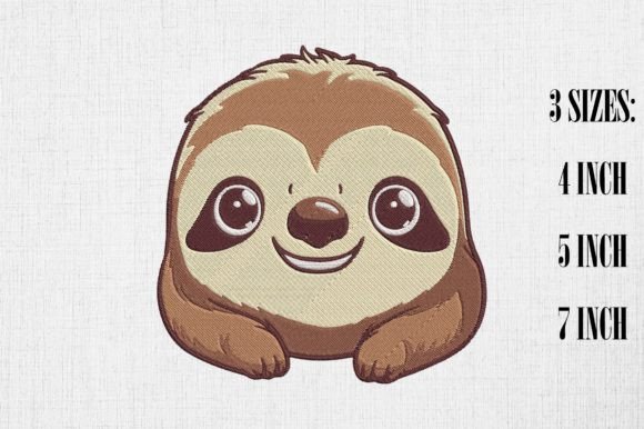 Cute Sloth Embroidery Design Review for Real Projects