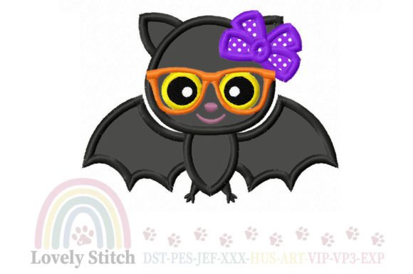 Halloween Bat Embroidery: A Sweet Addition to Spooky Projects