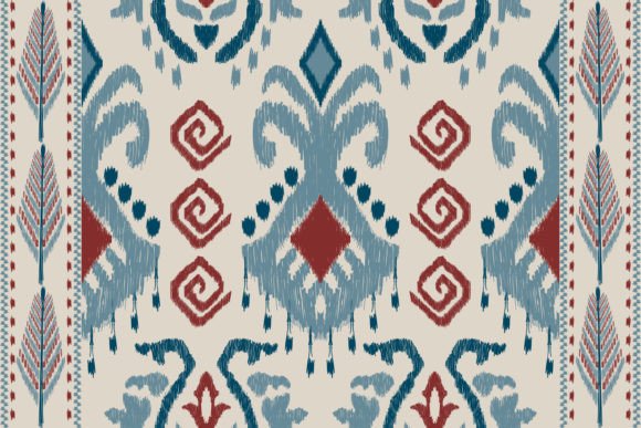 Ikat Hipster Paisley Embroidery: A Stylish Addition to Your Craft Lineup