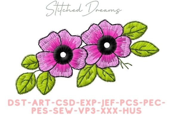 Natural Flowers Embroidery Design: A Seasonal Must-Have