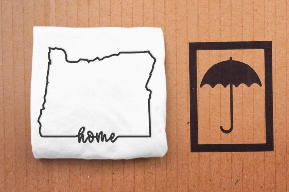Oregon Home State Outline Embroidery: A Designer's Perspective