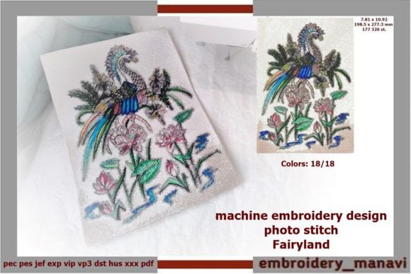 Photo Stitch Fairyland Embroidery Design Review