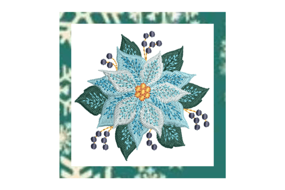 Poinsettia Embroidery - 4x4: A Festive Seasonal Design Review