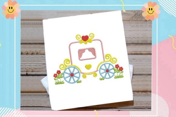 Princess Carriage with Heart Embroidery Review