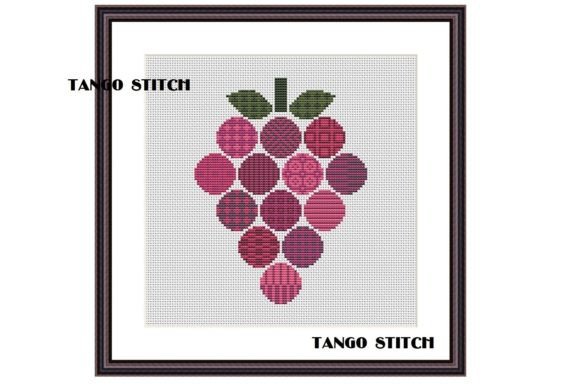Violet Grape Ornament Embroidery Design Review